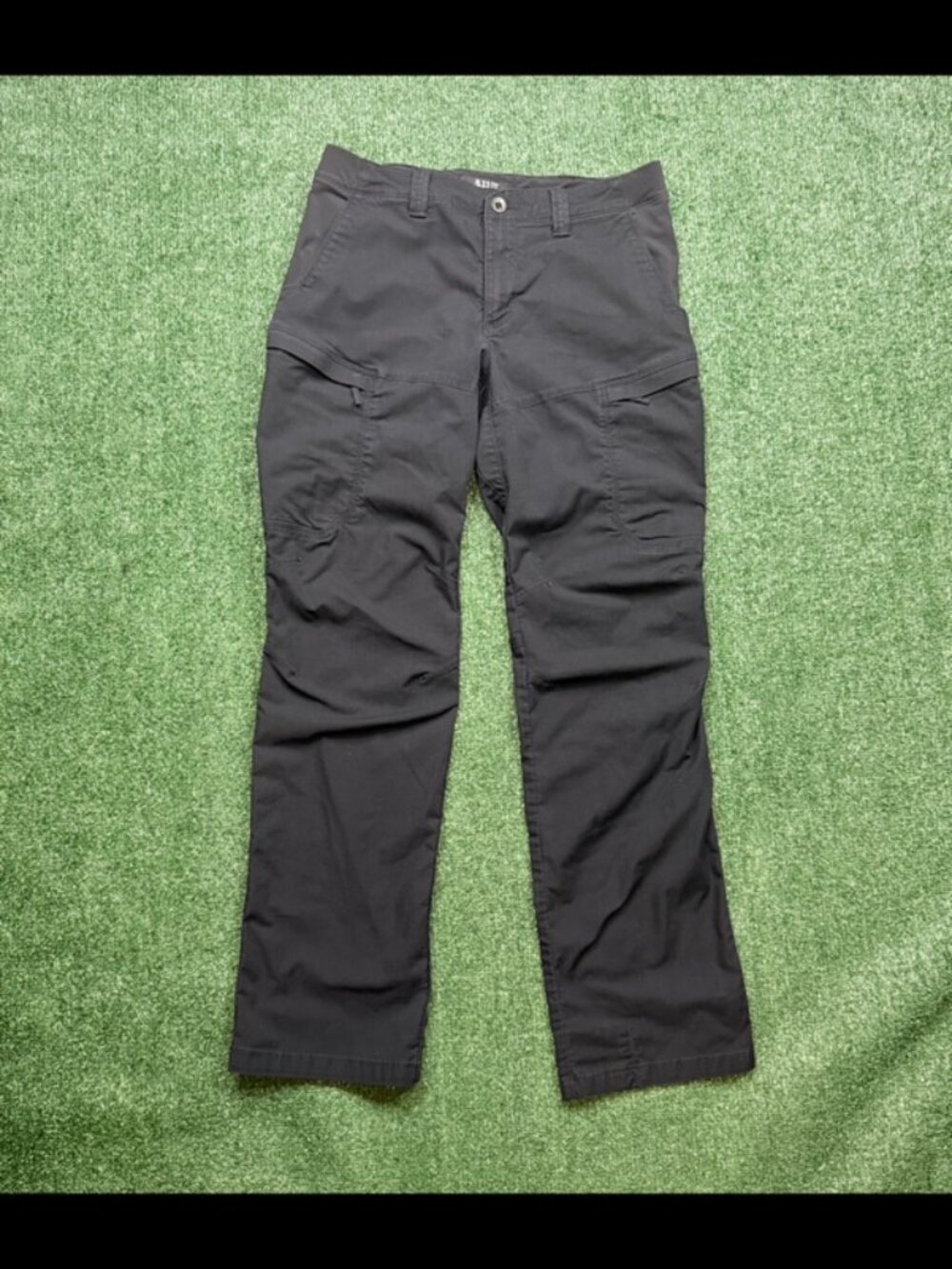 5.11 Cargo Pants Womens Size 10 Black Straight Fit Outdoors
